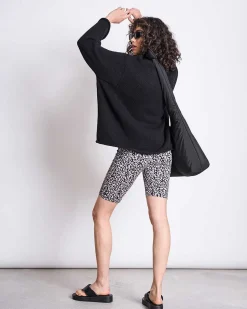 Bag Biwa Puffy Regular Black