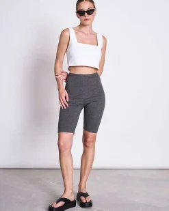 Biker Shorts Dark Grey