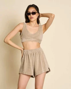 Bralette Solida Almond