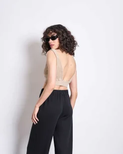 Bralette Solida Almond