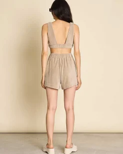 Bralette Solida Almond