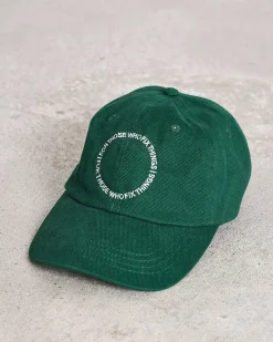 Cap For Those Who Fix Things Bottle Green Gots For Men
