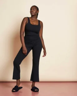 Crop Top Krafla Black