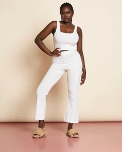 Crop Top Krafla Offwhite