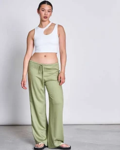 Cut Out Top Polla White