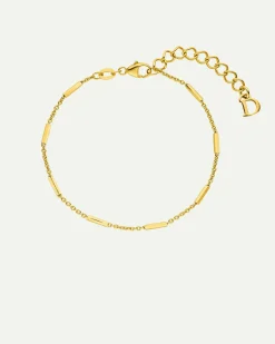 Dear Darling Berlin Delicate Bracelet With Fine Bars Gold