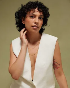 Dear Darling Berlin Delicate Necklace With Fine Bars Gold