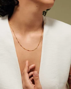 Dear Darling Berlin Delicate Necklace With Fine Bars Gold