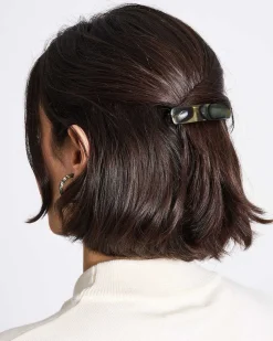 Heirloom Barrette Midnight Horn
