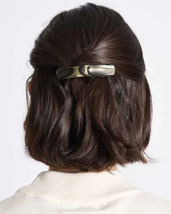 Heirloom Barrette Midnight Horn