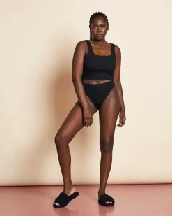 Highwaist Slip Askja Black