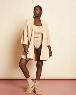 Home Comfort Set Robe Esja & Headband Lilou