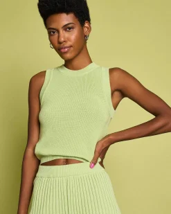 Knit Shorts Idoia Matcha