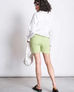 Knit Shorts Idoia Matcha