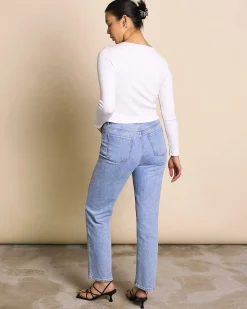 Longsleeve Divi White Gots