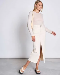 Longsleeve Keiss Ivory Gots