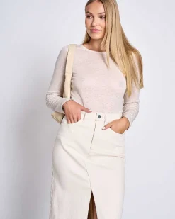 Longsleeve Keiss Ivory Gots