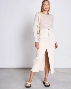 Longsleeve Keiss Ivory Gots