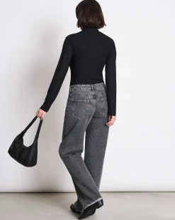 Lyocell Turtleneck Mio Black