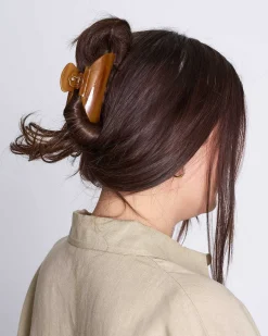 Midi Heirloom Claw Cognac