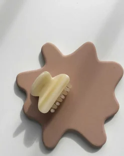 Mini Heirloom Clip Alabaster