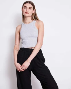 Organic Cotton Tank Top Porto Light Grey Gots