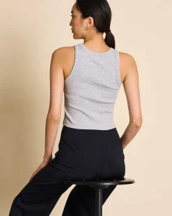 Organic Cotton Tank Top Porto Light Grey Gots