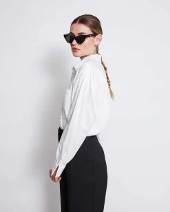 Oversized Shirt Mamro White