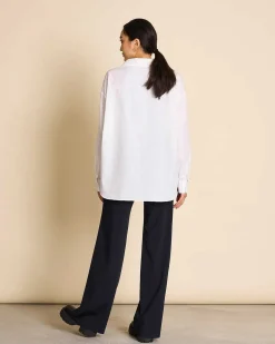 Oversized Shirt Mamro White