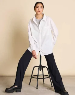 Oversized Shirt Mamro White