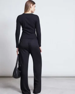 Rib Longsleeve Muri Black Gots