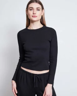 Rib Longsleeve Muri Black Gots