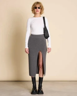 Rib Longsleeve Muri White Gots