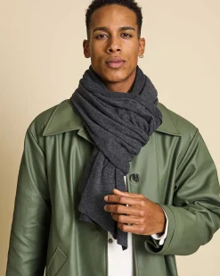 Scarf Ross Dark Grey For Men