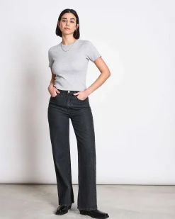 T-Shirt Nile Light Grey Gots