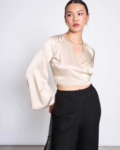 Wrap Blouse Carrine Ivory